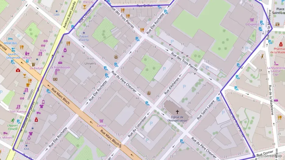 Appartement 48 m² deux pieces à vendre à Lyon 7e Arrondissement