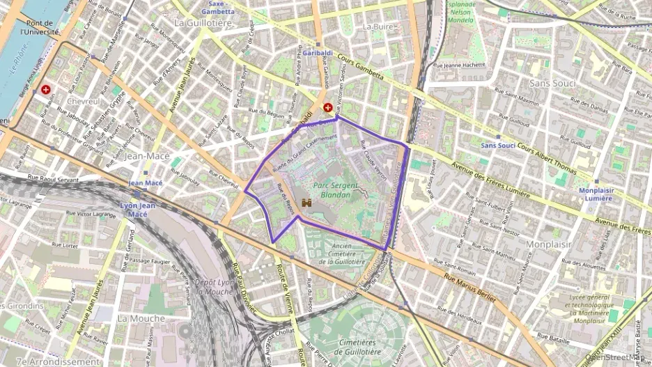 Appartement 64 m² trois pièces à vendre à Lyon 7e Arrondissement