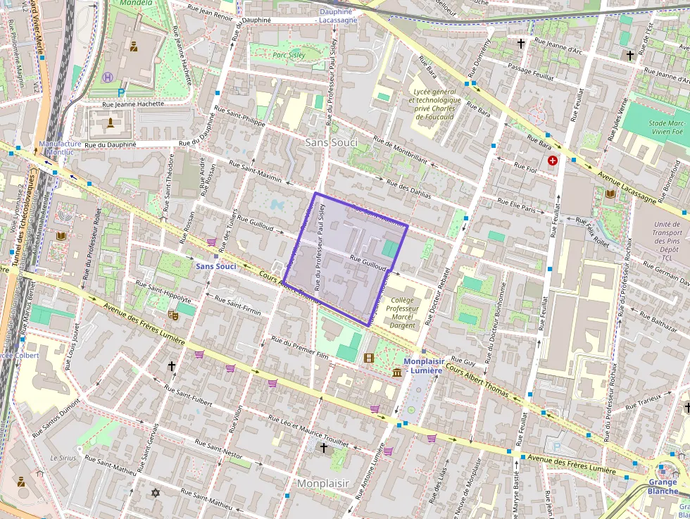 Appartement 75 m² deux pieces à vendre à Lyon 3e Arrondissement