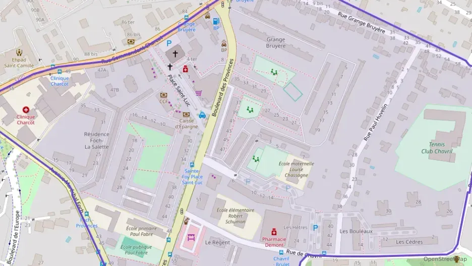 Appartement 72 m² quatre pièces à vendre à Sainte-Foy-lès-Lyon