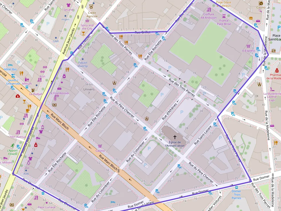 Appartement 73 m² une piece à vendre à Lyon 7e Arrondissement