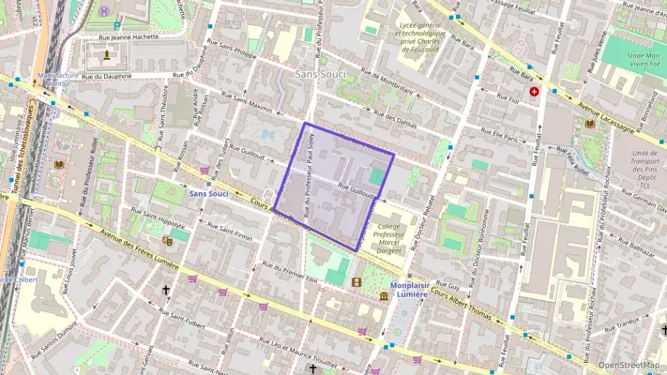 Appartement 45 m² deux pieces à vendre à Lyon 3e Arrondissement
