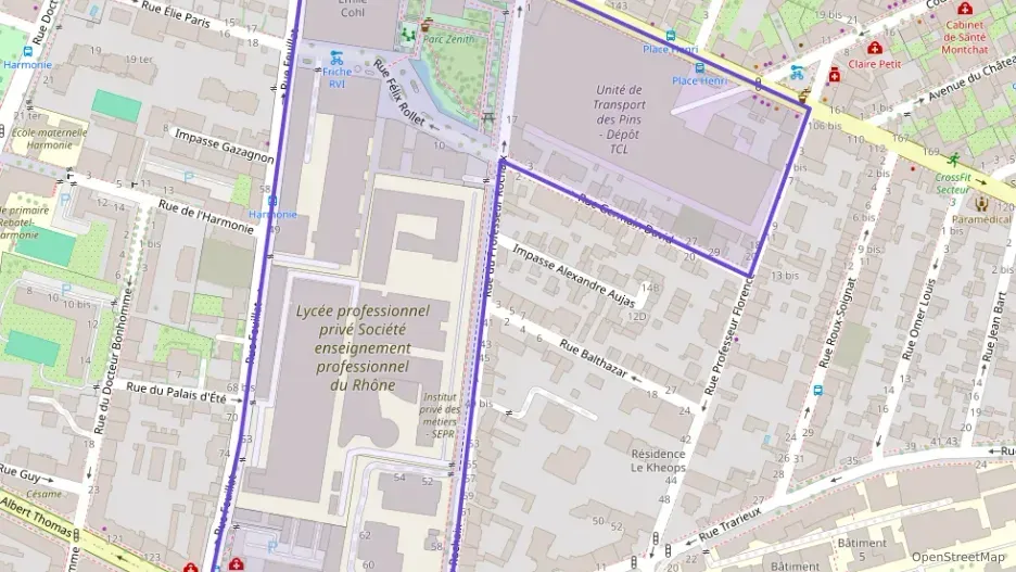 Appartement 32 m² une piece à vendre à Lyon 3e Arrondissement Appartement 32 m² une piece à vendre à Lyon 3e Arrondissement