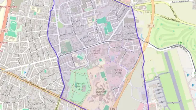 Appartement 59 m² trois pièces à vendre à Bron