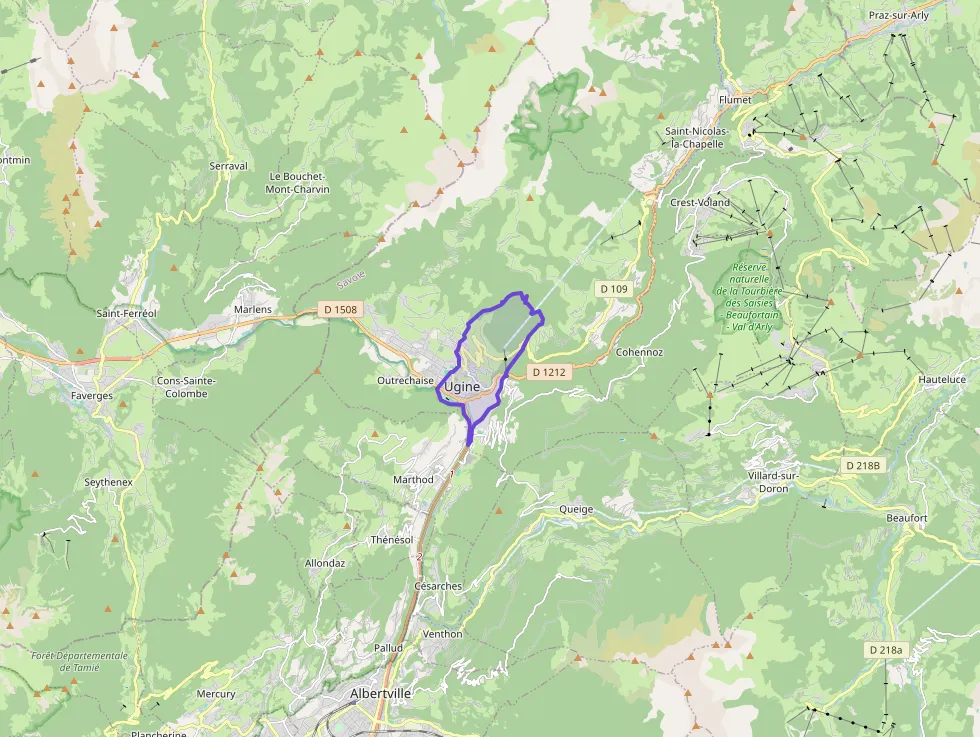 Appartement 74 m² quatre pièces à vendre à Ugine