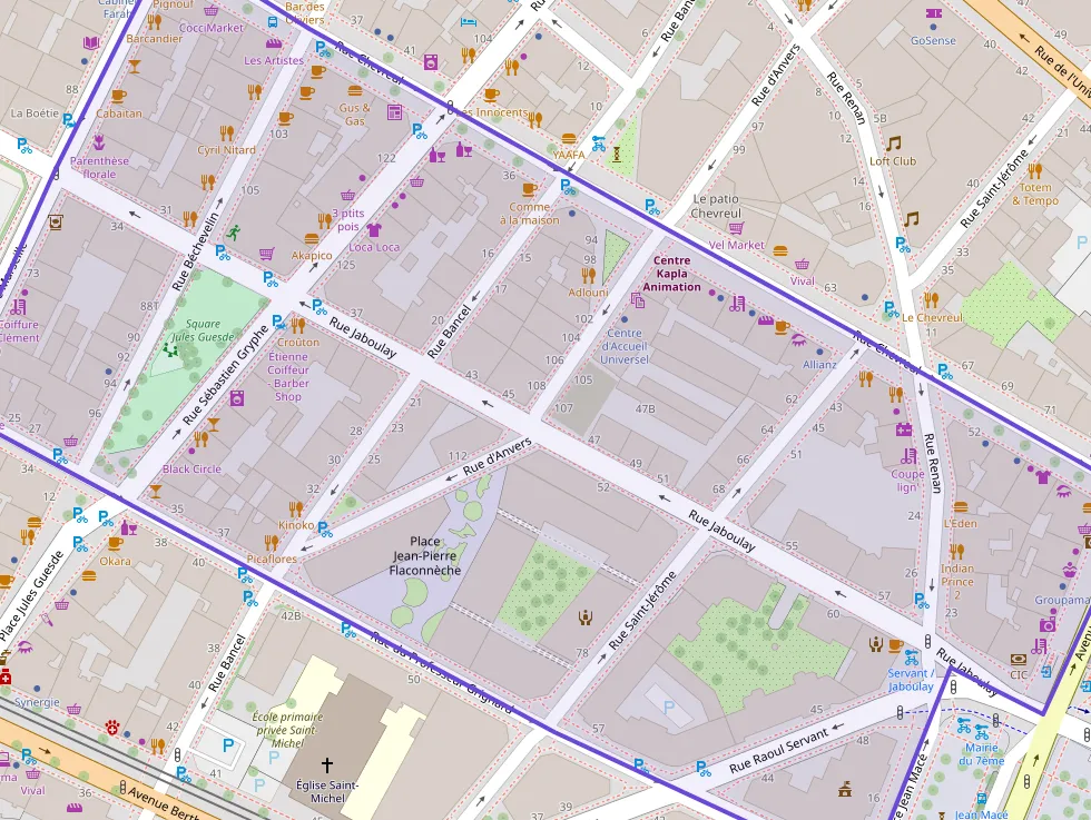 Appartement 42 m² une piece à vendre à Lyon 7e Arrondissement