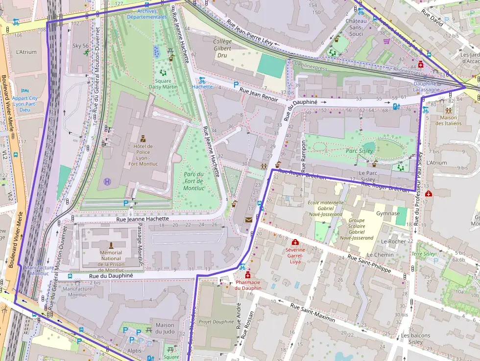 Appartement 35 m² deux pieces à vendre à Lyon 3e Arrondissement