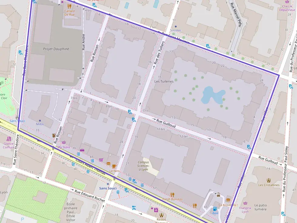 Appartement 37 m² deux pieces à vendre à Lyon 3e Arrondissement