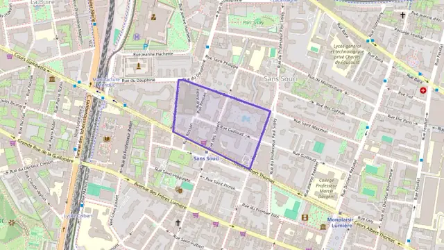 Appartement 37 m² deux pieces à vendre à Lyon 3e Arrondissement