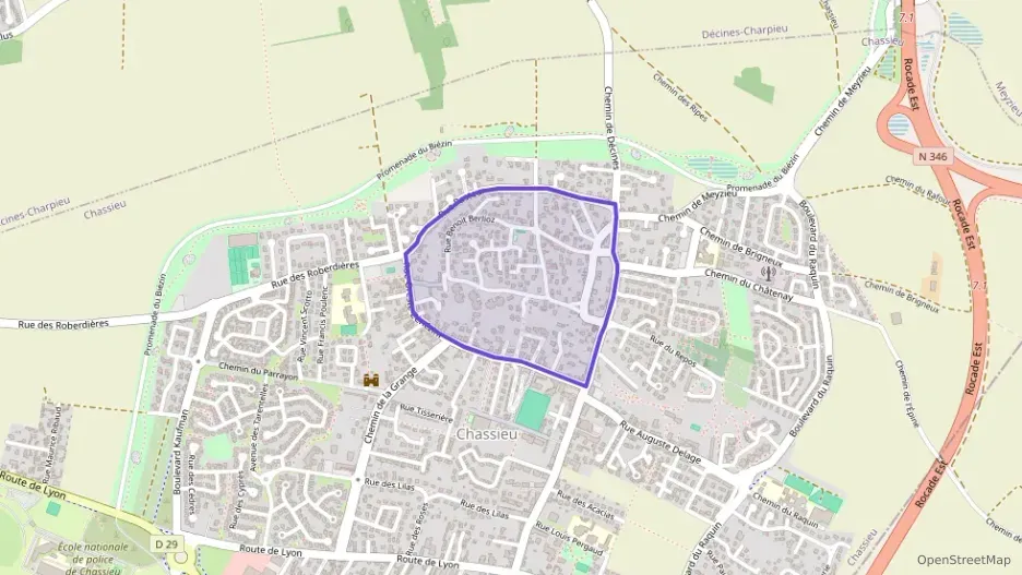 Appartement 91 m² quatre pièces à vendre à Chassieu