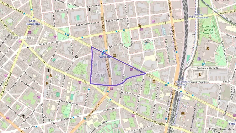 Appartement 72 m² deux pieces à vendre à Lyon 7e Arrondissement