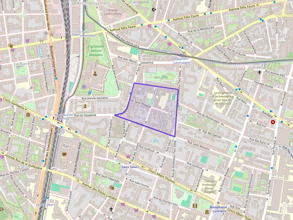 Appartement 79 m² quatre pièces à vendre à Lyon 3e Arrondissement