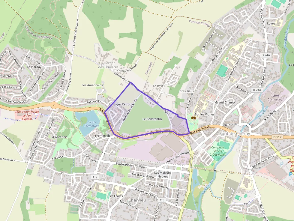 Appartement 60 m² deux pieces à vendre à Charvieu-Chavagneux