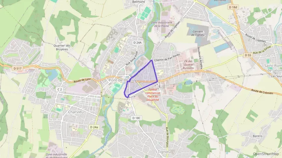 Appartement 67 m² quatre pièces à vendre à Pont-de-Chéruy