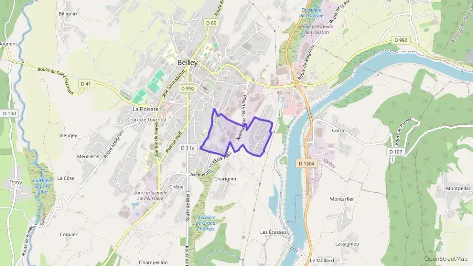 Appartement 44 m² deux pieces à vendre à Belley Appartement 44 m² deux pieces à vendre à Belley