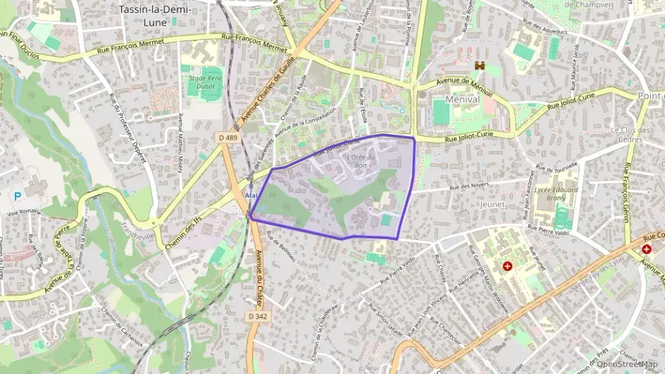 Appartement 47 m² deux pieces à vendre à Lyon 5e Arrondissement