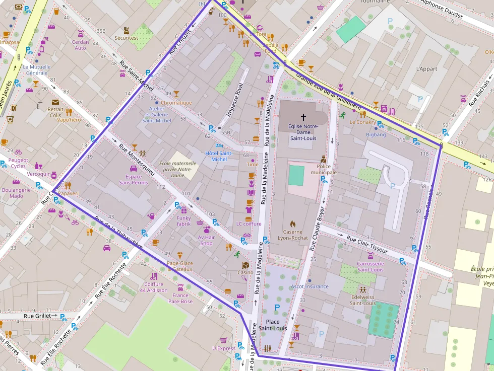 Appartement 74 m² deux pieces à vendre à Lyon 7e Arrondissement