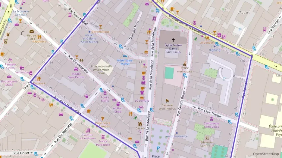 Appartement 74 m² deux pieces à vendre à Lyon 7e Arrondissement