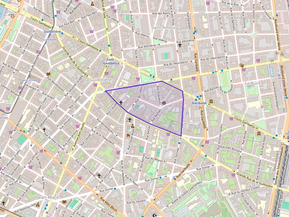 Appartement 50 m² trois pièces à vendre à Lyon 7e Arrondissement