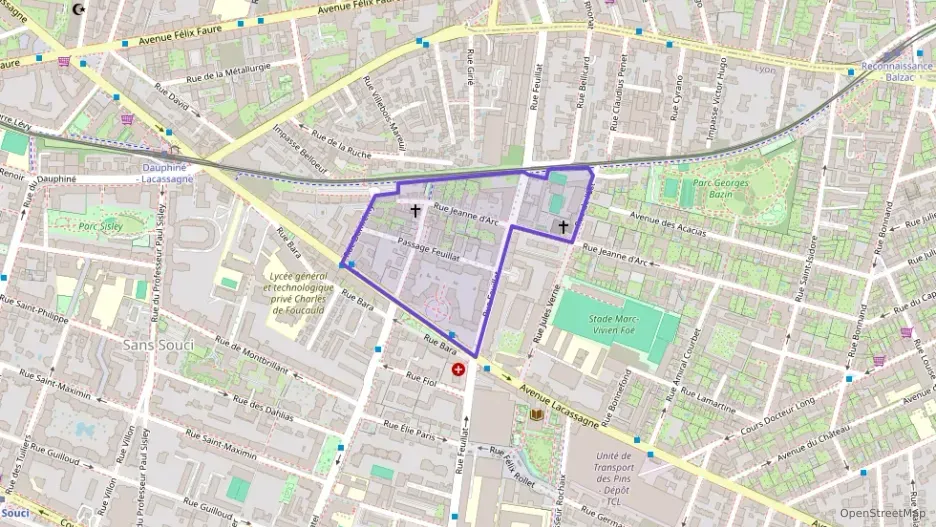 Appartement 57 m² deux pieces à vendre à Lyon 3e Arrondissement