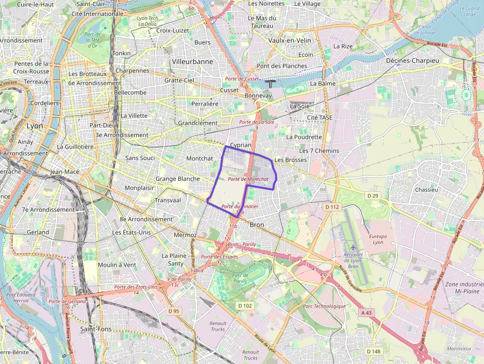 Appartement 96 m² 5 pièces à vendre à Bron