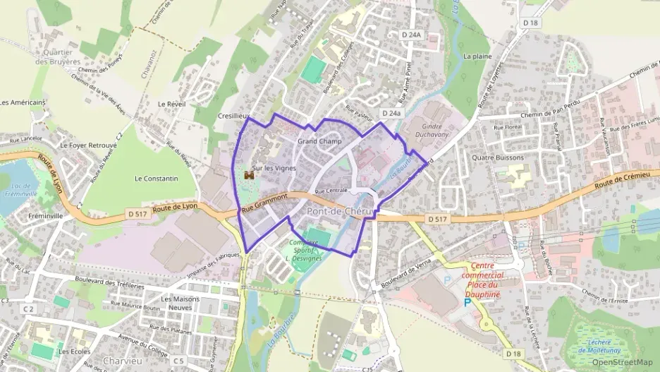 Appartement 60 m² trois pièces à vendre à Pont-de-Chéruy Appartement 60 m² trois pièces à vendre à Pont-de-Chéruy