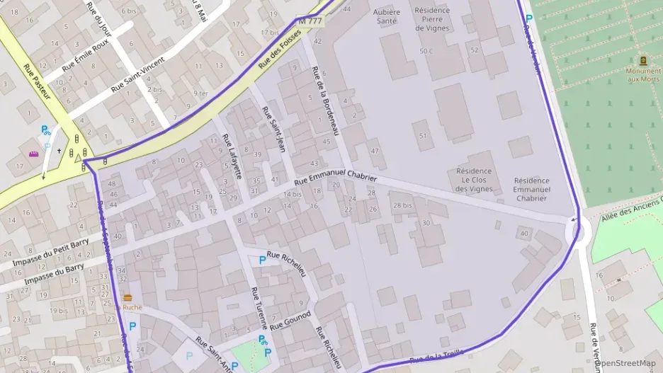 Appartement 65 m² trois pièces à vendre à Aubière