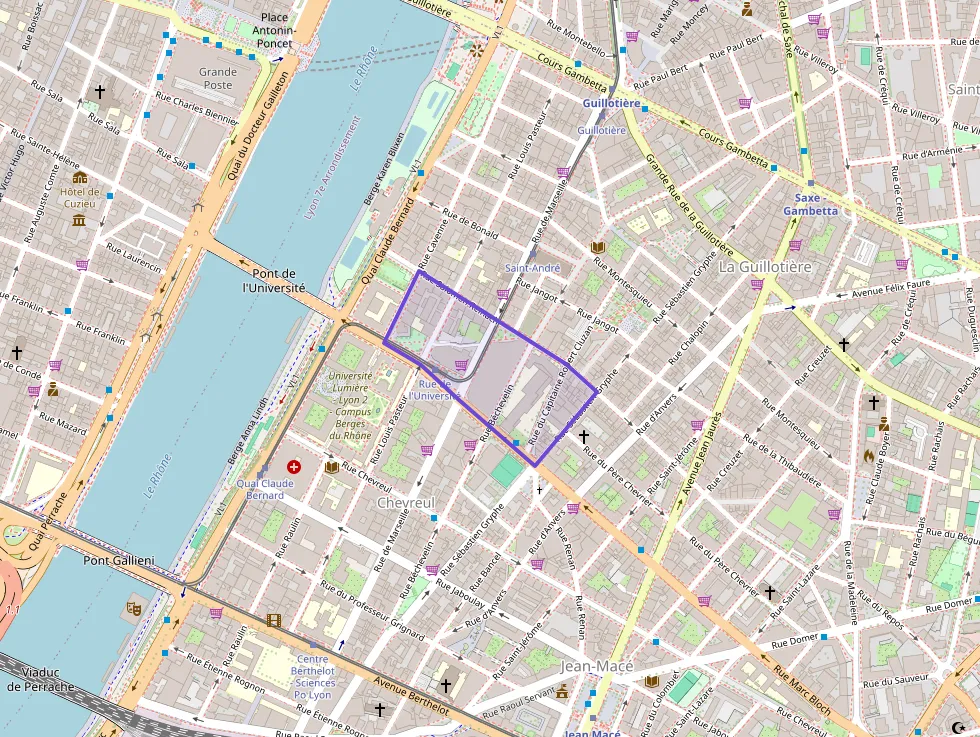 Appartement 30 m² deux pieces à vendre à Lyon 7e Arrondissement