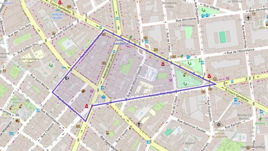 Appartement 66 m² trois pièces à vendre à Lyon 7e Arrondissement