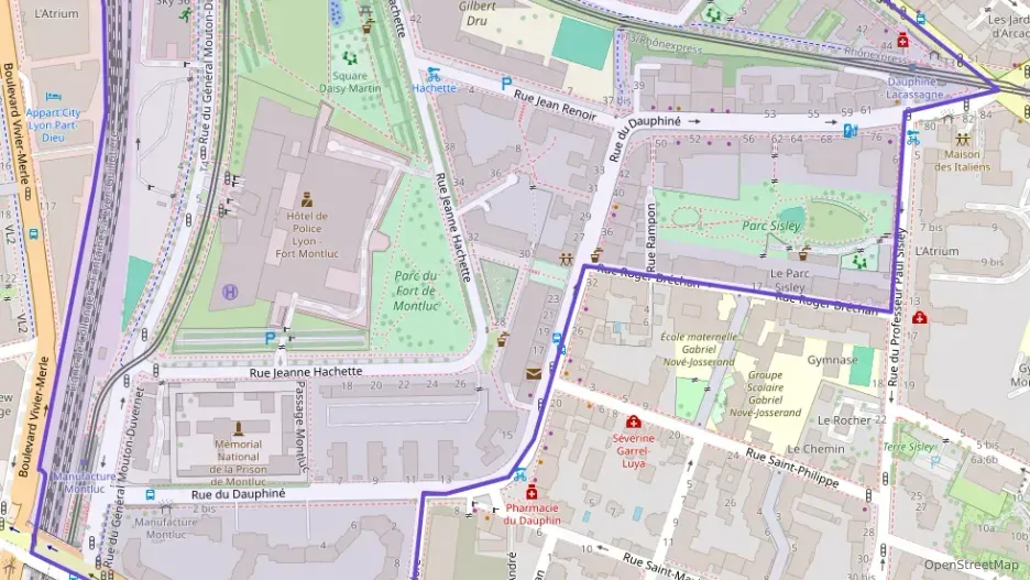 Appartement 52 m² deux pieces à vendre à Lyon 3e Arrondissement Appartement 52 m² deux pieces à vendre à Lyon 3e Arrondissement