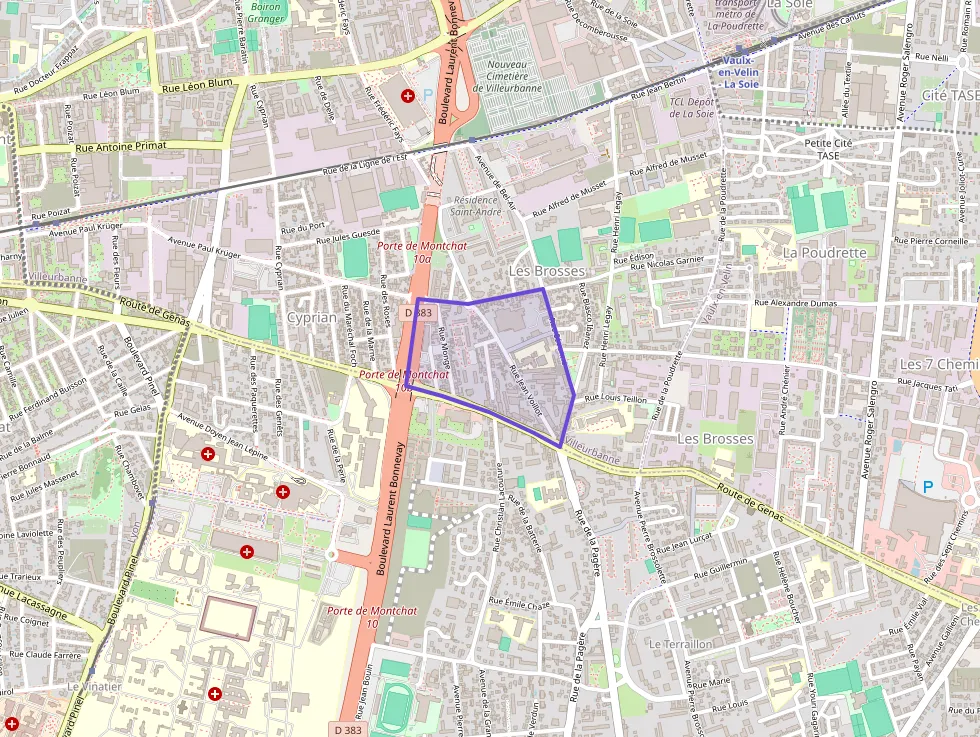 Appartement 20 m² une piece à vendre à Villeurbanne