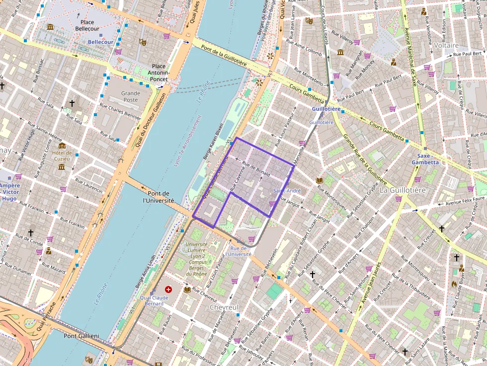 Appartement 110 m² trois pièces à vendre à Lyon 7e Arrondissement