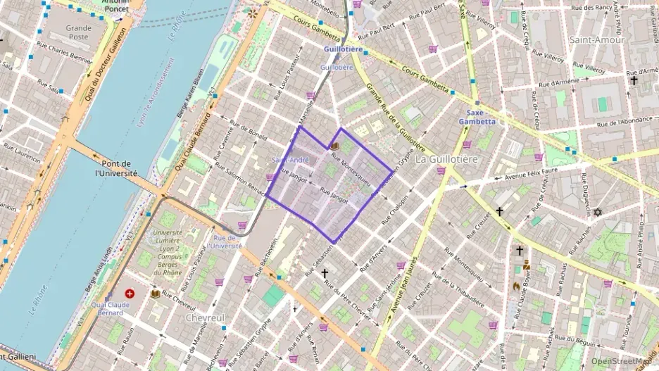 Appartement 74 m² trois pièces à vendre à Lyon 7e Arrondissement