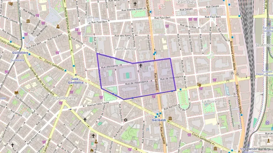Appartement 100 m² quatre pièces à vendre à Lyon 3e Arrondissement Appartement 100 m² quatre pièces à vendre à Lyon 3e Arrondissement