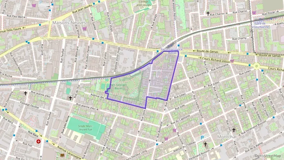 Appartement 51 m² deux pieces à vendre à Lyon 3e Arrondissement