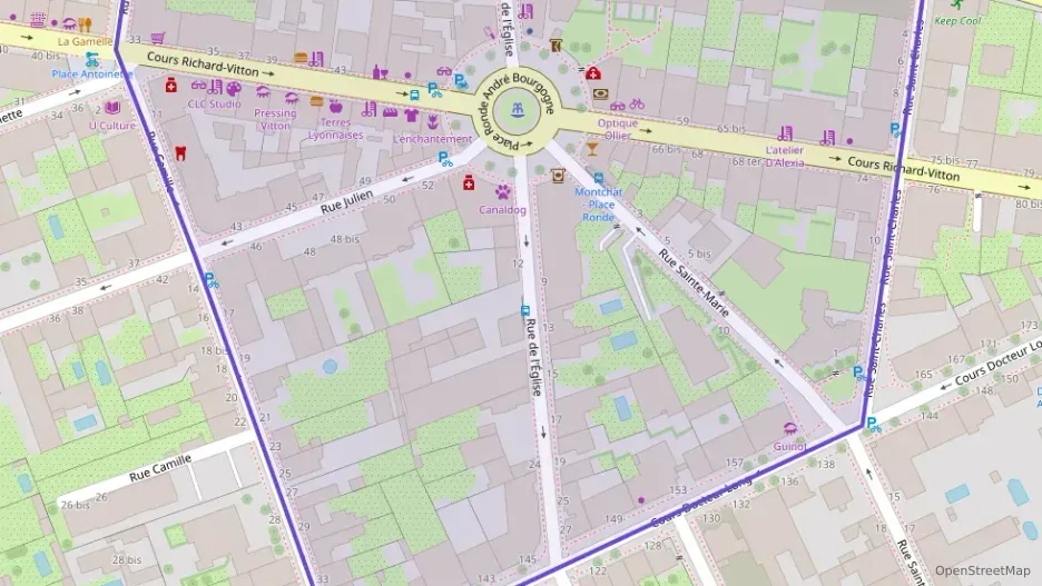 Appartement 52 m² deux pieces à vendre à Lyon 3e Arrondissement