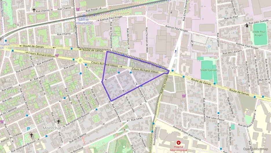 Appartement 47 m² deux pieces à vendre à Lyon 3e Arrondissement