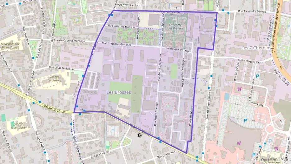 Appartement 56 m² trois pièces à vendre à Vaulx-en-Velin