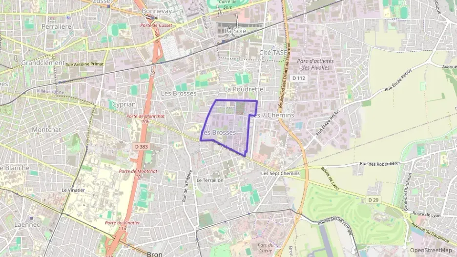 Appartement 56 m² trois pièces à vendre à Vaulx-en-Velin