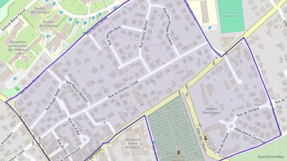 Appartement 50 m² deux pieces à vendre à Aubière