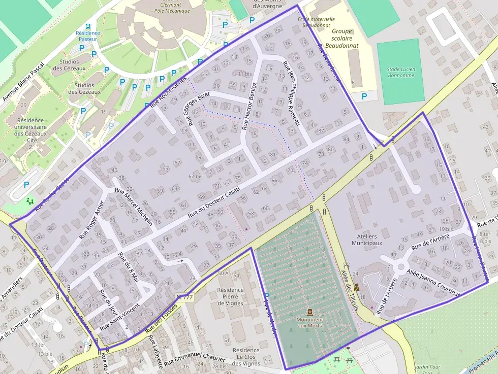 Appartement 50 m² deux pieces à vendre à Aubière