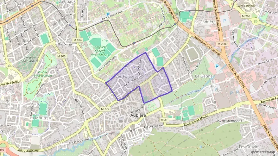 Appartement 50 m² deux pieces à vendre à Aubière