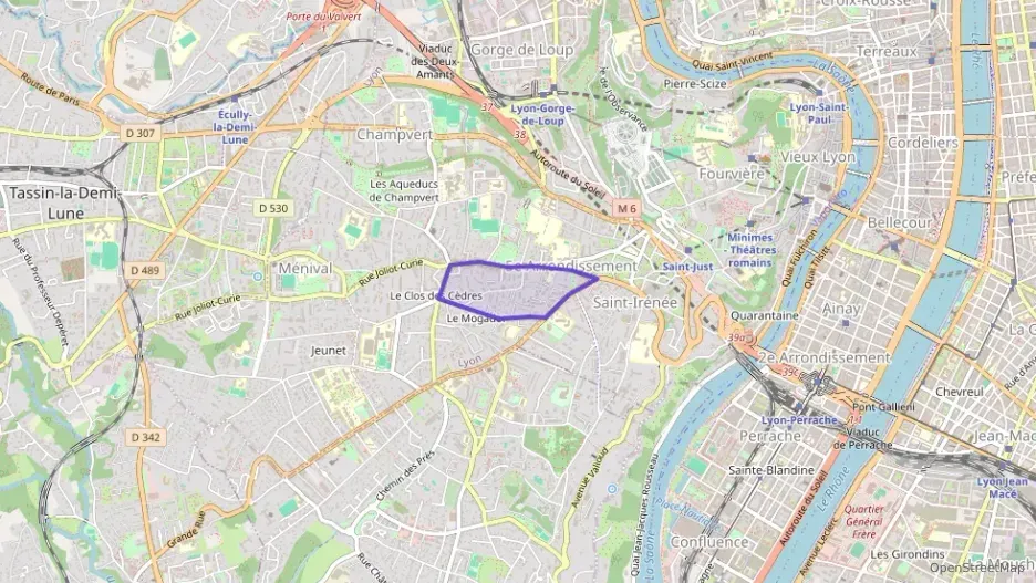 Appartement 51 m² deux pieces à vendre à Lyon 5e Arrondissement Appartement 51 m² deux pieces à vendre à Lyon 5e Arrondissement