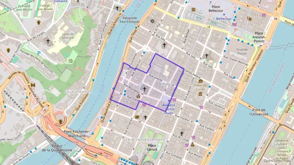 Appartement 121 m² cinq pièces à vendre à Lyon 2e Arrondissement