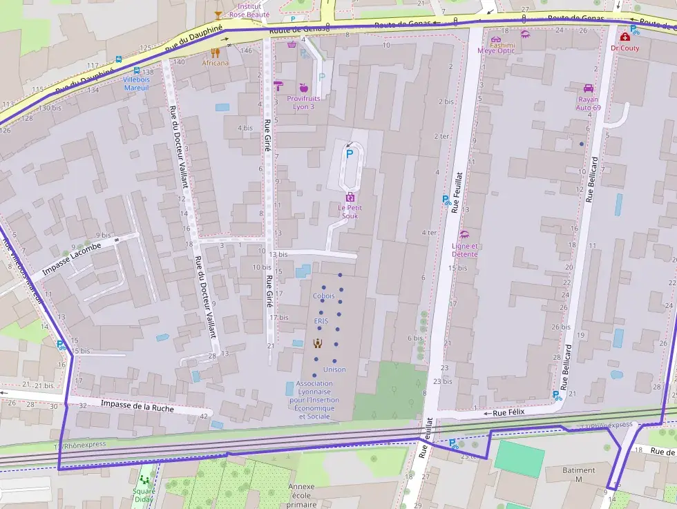 Appartement 40 m² deux pieces à vendre à Lyon 3e Arrondissement