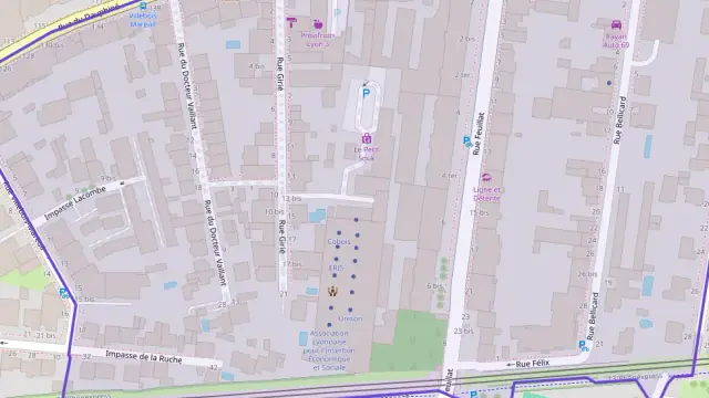 Appartement 40 m² deux pieces à vendre à Lyon 3e Arrondissement