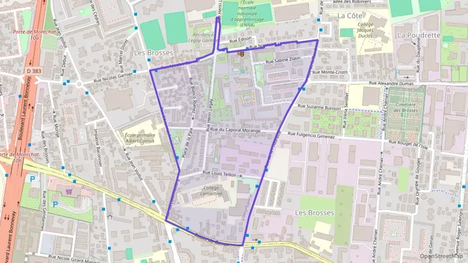 Appartement 45 m² deux pieces à vendre à Villeurbanne