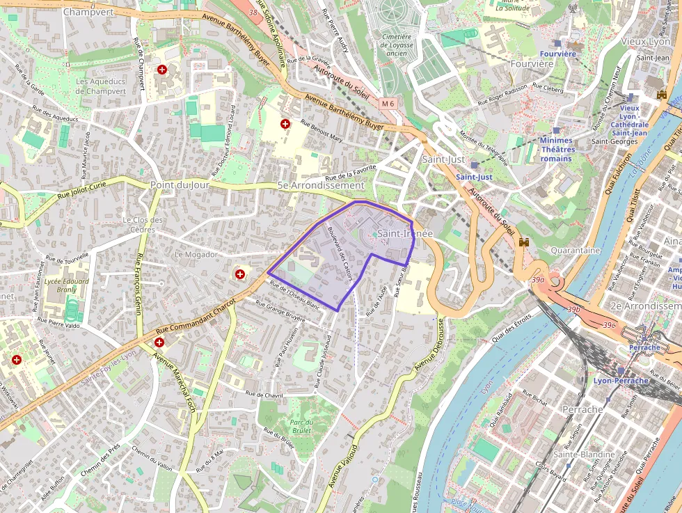 Appartement 60 m² trois pièces à vendre à Lyon 5e Arrondissement