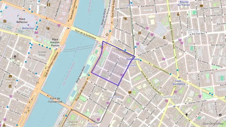 Appartement 45 m² une piece à vendre à Lyon 7e Arrondissement Appartement 45 m² une piece à vendre à Lyon 7e Arrondissement