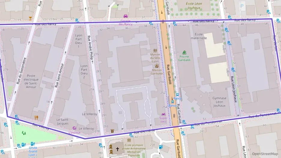 Appartement 65 m² trois pièces à vendre à Lyon 3e Arrondissement